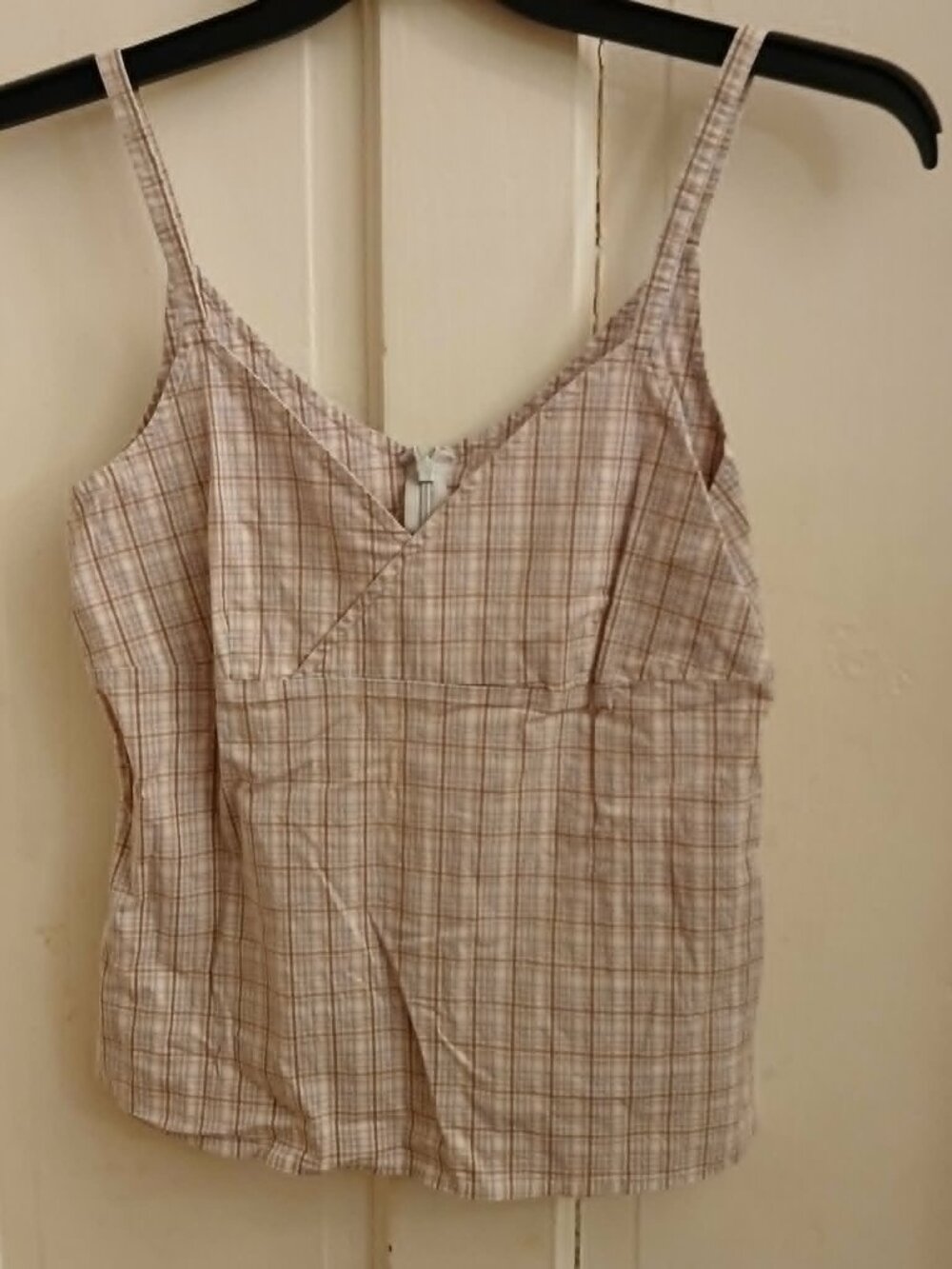 Plaid Spaghetti Strap Top by Old Navy